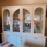 Credenza - parete attrezzata classica bianca