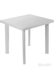 14 Tavolini in resina di plastica