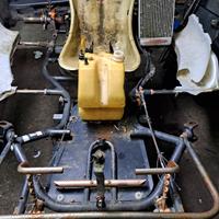 telaio go-kart 125cc 