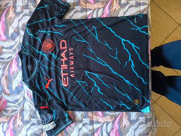 Maglia Man City #9 Haaland