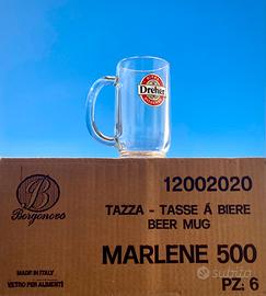 Boccali birra bicchieri 0.5L