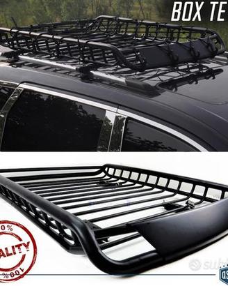 Portabagagli Tetto PER FIAT Portapacchi in Acciaio