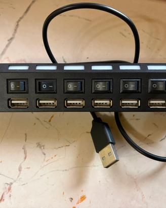 7 porte usb