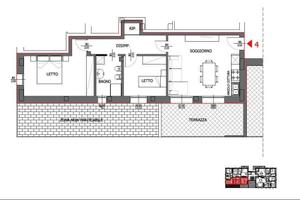 Appartamento di 78 m² con 3 locali e box auto a Re