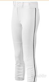 pantalone softball Mizuno XS Belted Piped Pant