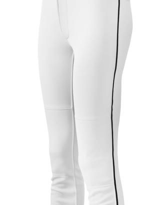 pantalone softball Mizuno XS Belted Piped Pant