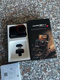 Insta 360 ace pro 2 nuova leggermente trattabile