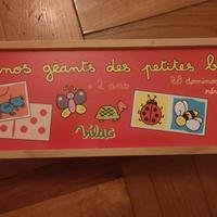 Domino animali legno