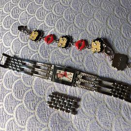 orologio e braccialetto Betty Boop