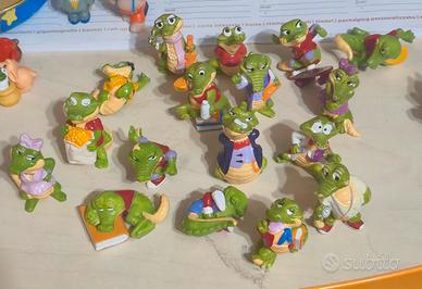Sorprese kinder coccodrilli ,anni 90-2000
