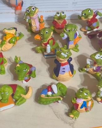 Sorprese kinder coccodrilli ,anni 90-2000