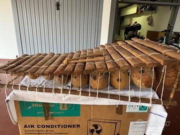 balafon artigianale africano a 18 tasti