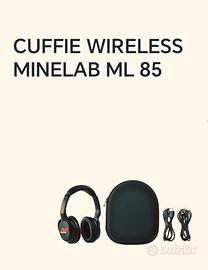 CUFFIE WIRELESS MINELAB ML 85