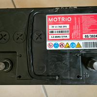 Batteria auto 60 Ah 510 A - usata 2 anni