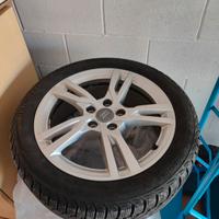 4 cerchi 17 pollici Audi 
con gomme
