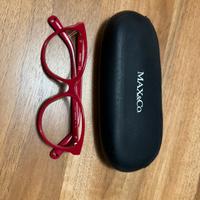 Occhiali Max&co. rosso ciliegia