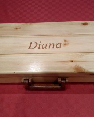 Valigetta di legno