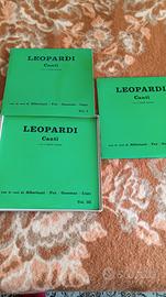 33 giri i canti di Leopardi