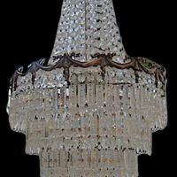 ANTICO LAMPADARIO IMPERO RESTAURATO