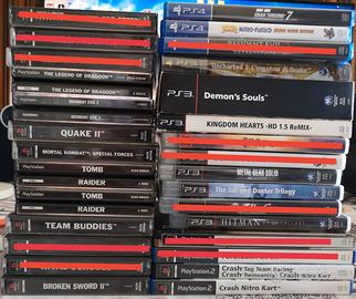 giochi playstation 1 ps1 ps2 ps3 ps4 