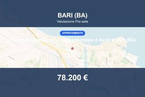 Immobile in asta di 60 m² a Bari