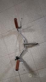 Manubrio bici da passeggio completo