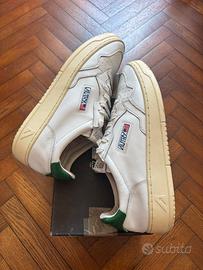 Scarpe Autry Medalist Uomo Pelle Bianca 45