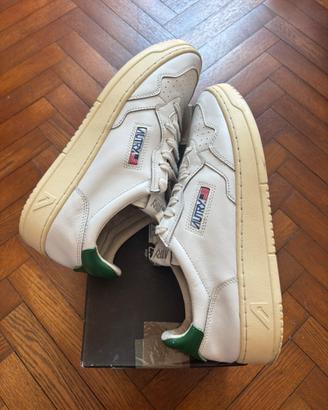 Scarpe Autry Medalist Uomo Pelle Bianca 45