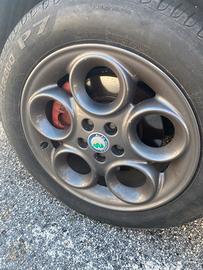 Cerchi in lega alfa 156