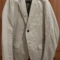 Giacca blazer Gucci beige in cotone