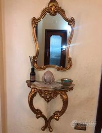 Consolle ingresso color Oro