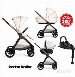 Trio Chicco Bellagio completo di base Lullaglide