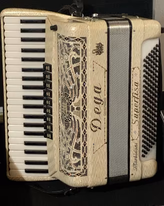 Fisarmonica professionale Dega 4/5 Amplificata