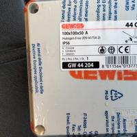 Scatola di derivazione Gewiss,Plastic.Grigio, IP56