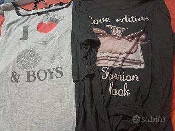 2 maglie ragazza