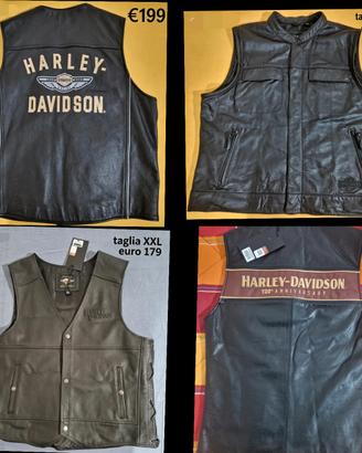 Gilet uomo pelle Harley-Davidson 
