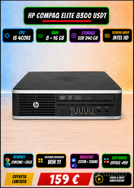 PC Fisso Pc Quadcore i5 6 Quad-Core SSD 256GB Win1