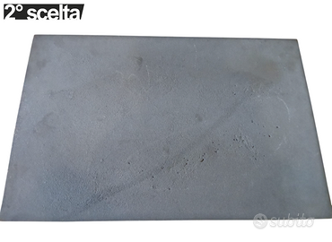 Lastra in ghisa 40x60x1cm. per camino stufa camini