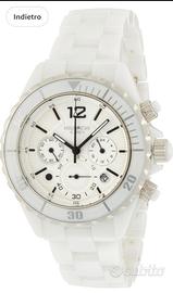 Orologio cronografo bianco K&BROS unisex 9429-2 C-