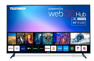 Telefunken 43 " Smart TV  uhd