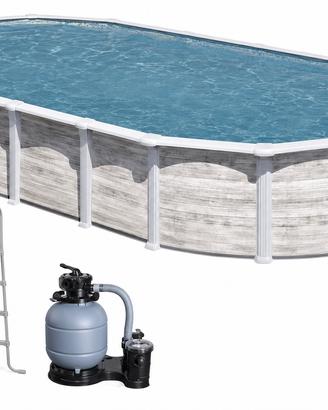 Piscina GRE OVALE 610X375 H132 - nuova mai montata