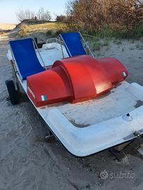 pedalone pedalo' pattino da mare