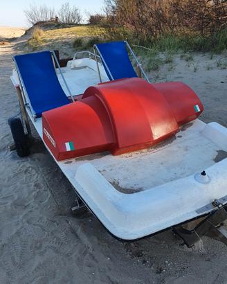 pedalone pedalo' pattino da mare