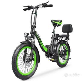 bicicletta elettrica 750W, pedalata assistita moto