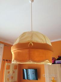 Coordinato lampadario tasca a  muro.