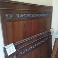 testata e pediera in metallo