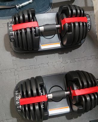 manubri regolabili 24 kg
