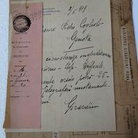 Telegramma Ministro Girardini 1916 e manoscritt