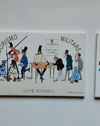 Folder Cartoline Militari “Umorismo”. Ed. Limitate