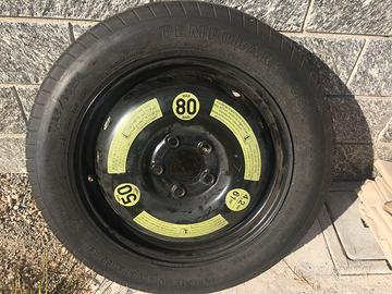 ruotino di scorta del 16 con 5 fori
